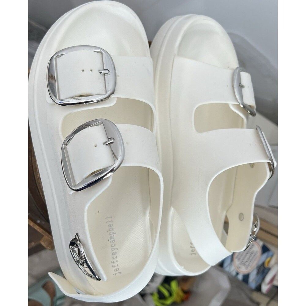 Jeffrey Campbell Blithe Platform Buckle Sandal Sz… - image 8